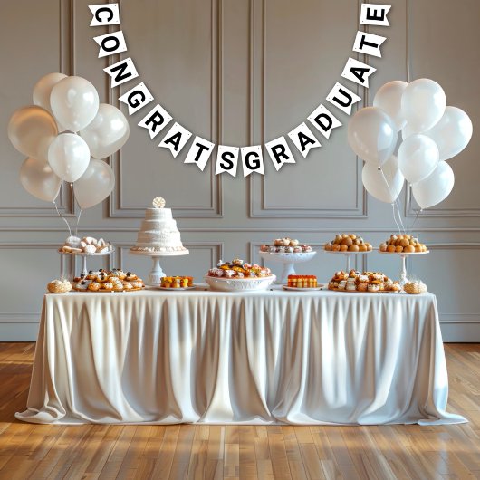 Minimalistische foto 8e klas Afstuderen Bunting Vlaggetjes