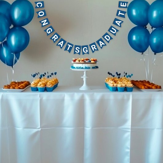 Minimalistische foto 8e klas Afstuderen Bunting Vlaggetjes