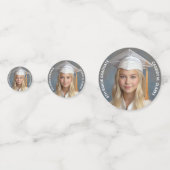 Minimalistische foto 8e klas Afstuderen Confetti (Voorkanten)