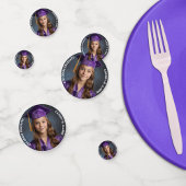 Minimalistische foto 8e klas Afstuderen Confetti