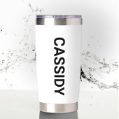 Minimalistische foto 8e klas Afstuderen Geïsoleerde Drinkbeker