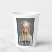 Minimalistische foto 8e klas Afstuderen Papieren Bekers (Voorkant)