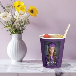 Minimalistische foto 8e klas Afstuderen Papieren Bekers