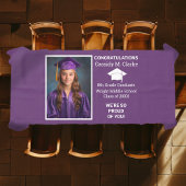 Minimalistische foto 8e klas Afstuderen Tafelkleed