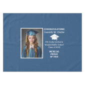 Minimalistische foto 8e klas Afstuderen Tafelkleed (Voorkant (Horizontaal))