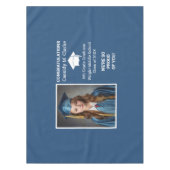 Minimalistische foto 8e klas Afstuderen Tafelkleed (Voorkant)