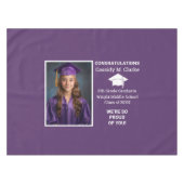 Minimalistische foto 8e klas Afstuderen Tafelkleed (Voorkant (Horizontaal))