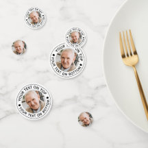 Minimalistische Foto Aangepaste Tekstkleuren Tabel