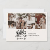 Minimalistische foto Een heel erg kerstfeest met d Feestdagenkaart (Voorkant)