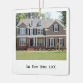 Minimalistische foto Eenvoudig Modern Nieuw Huis Keramisch Ornament (Links)