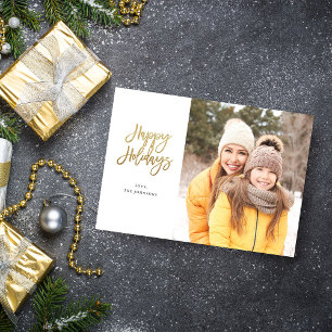 Minimalistische foto met gouden glans Gelukkig fee