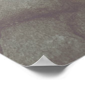 Minimalistische foto Moderne bruiloft Poster (Hoek)