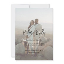 Minimalistische foto moderne verlovingsfeest