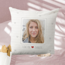 Minimalistische foto rode hart liefde Valentijnsda