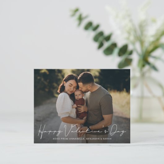 Minimalistische foto van Valentijnsdag (Staand voorkant)