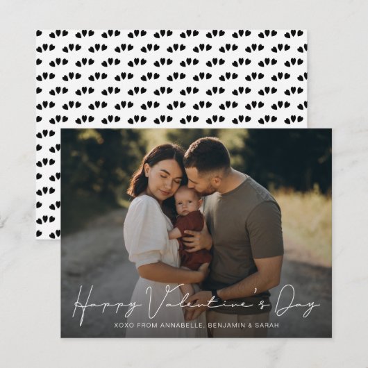 Minimalistische foto van Valentijnsdag (Voorkant / Achterkant)