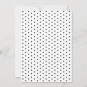 Minimalistische foto | witte save-the-datekaart save the date (Achterkant)