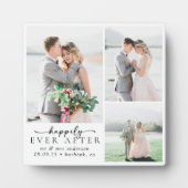 Minimalistische fotobruiloft in kalligrafie fotoplaat (Voorkant)