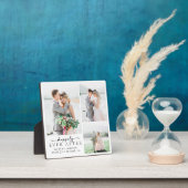 Minimalistische fotobruiloft in kalligrafie fotoplaat (Insitu)