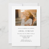 Minimalistische fotocollage Afstuderen jaar Kaart (Achterkant)