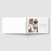 Minimalistische Fotocollage Ter Nagedachtenis Gastenboek (Volledig)