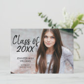 Minimalistische fotograafpartijkaart kaart (Staand voorkant)