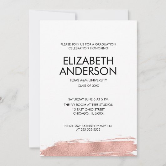 Minimalistische fotograafpartijkaart kaart (Achterkant)