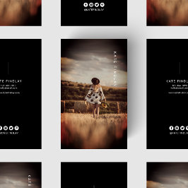 Minimalistische fotografie Foto Moderne Sociale Me Visitekaartje