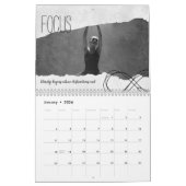 Minimalistische Fotografie Inspirerende Muur Kalender (Jan 2026)