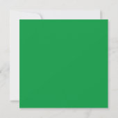 Minimalistische fotogrid Vrolijk Kerstmis groene k (Achterkant)