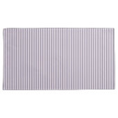 Minimalistische Franse Lila Paarse verticale stree Kussensloop (Voorkant-Rechts)