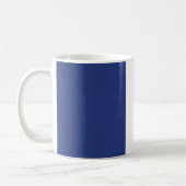 Minimalistische Franse vlag Koffiemok (Links)