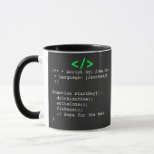 Minimalistische functie startDay() Ontwikkelaar Gr Mok (Links)
