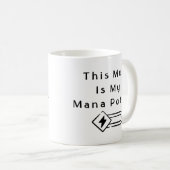 Minimalistische gamer koffiemok  (Voorkant rechts)