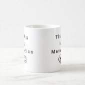 Minimalistische gamer koffiemok  (Center)