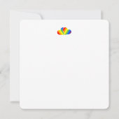 Minimalistische Gay Kerstmis (Achterkant)