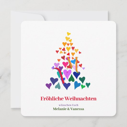 Minimalistische Gay Kerstmis (Voorkant)