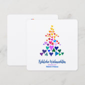 Minimalistische Gay Kerstmis (Voorkant / Achterkant)