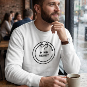 Minimalistische Geest Reset Mentale Gezondheidsbew Trui
