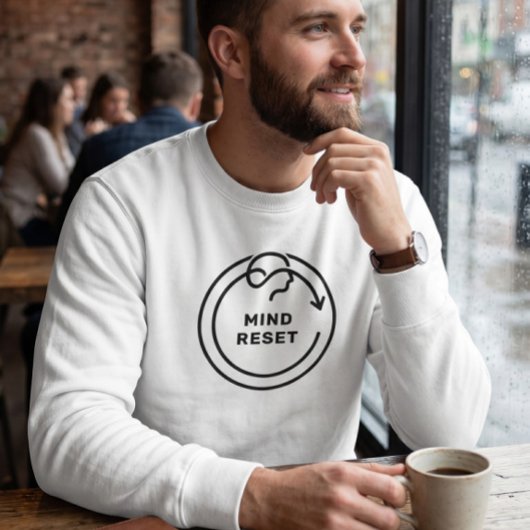 Minimalistische Geest Reset Mentale Gezondheidsbew Trui