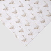 Minimalistische Gekke Gans Kind jarig Tissuepapier (Detail)