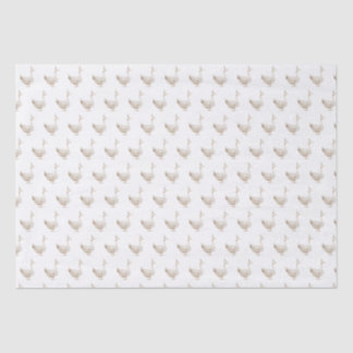Minimalistische Gekke Gans Kind jarig Tissuepapier