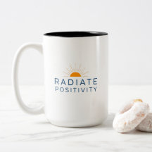 Minimalistische Gele Zon Straalt Positiviteit Uit 