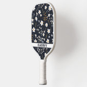 Minimalistische Gentle Garden Wildflower kwekerij Pickleball Paddle (Links)