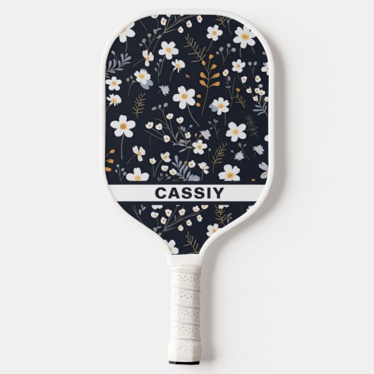 Minimalistische Gentle Garden Wildflower kwekerij Pickleball Paddle (Achterkant)
