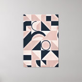 Minimalistische Geometrie Canvas Afdruk (Voorkant)