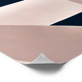 Minimalistische Geometrie Poster (Hoek)