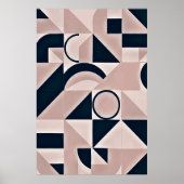 Minimalistische Geometrie Poster (Voorkant)