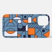 Minimalistische geometrie: Retro Abstract Poster Case-Mate iPhone Case (Achterkant (horizontaal))
