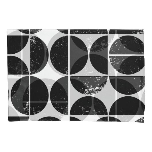 Minimalistische geometrie: Scandinavische halve ci Kussensloop (Voorkant)
